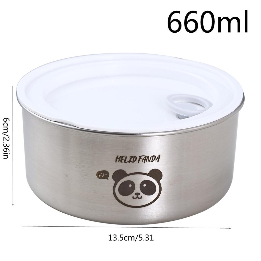 Контейнеры для пищевых продуктов из нержавеющей стали 304, герметичный контейнер для хранения продуктов в холодильнике, большая вместимость, для кухни