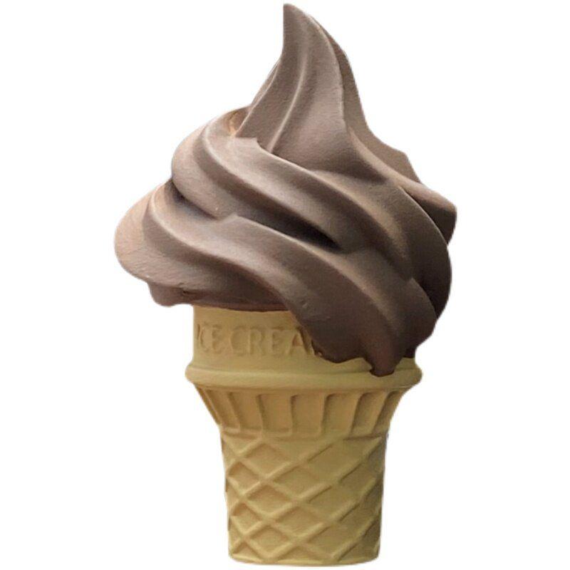 Ins Car Air Freshener Creative Hand-Painted Cake Ice Cream Aroma Diffuser Gypsum Car Perfume Air Vent Decoration Collection
