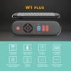 W1 PLUS Air Mouse Remote Control 2.4G RF Wireless Mini Voice Keyboard Smart Gyroscope Keyboard Sense Anti-loss IR for Android TV Box