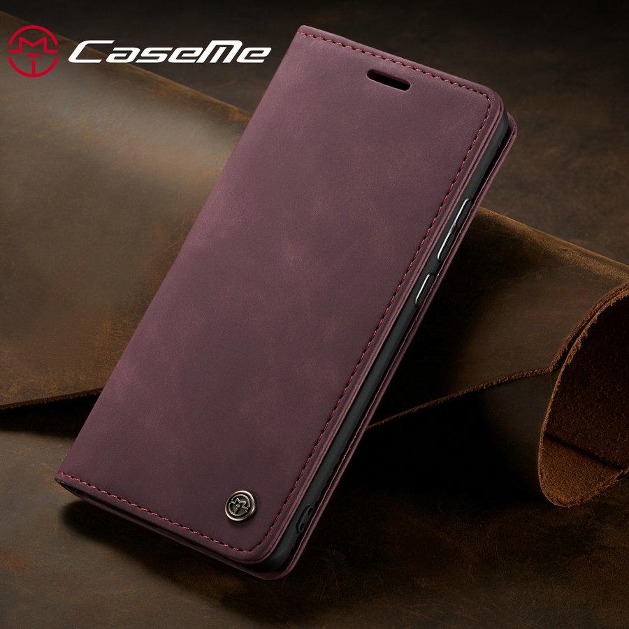 Magnet Flip Card Wallet Funda For Huawei Samsung Redmi iPhoneLeather Case
