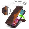 Матовый флип-чехол-кошелек для Moto G50 G30 G10 G20 G31 G41 G22 Nokia C20 C21 C01 Plus Sony Xperia 1 10, чехол из искусственной кожи, кобура, слот для карт, бампер для телефона