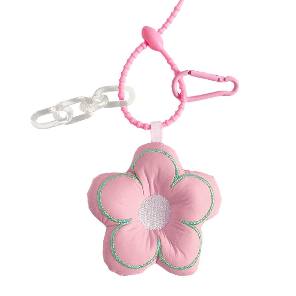 Украшения для сумки Цветы Брелок Мягкий Хлопок Цветок Подвеска для сумки Креативный Цветочный Брелок