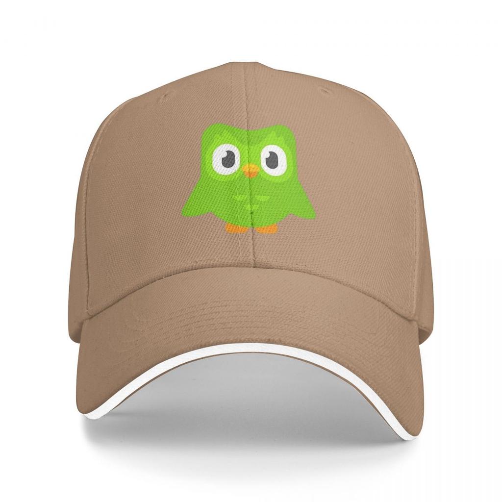 Унисекс Бейсболки с принтом совы Duolingo Duo Летняя уличная одежда Спортивные Бейсболки Кепки в стиле Хип-хоп Кепки-кепки