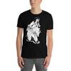 Anime Girl Horror Wolf Manga Kawaii Harajuku Creepy Short-Sleeve Unisex T-Shirt