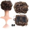Curly Hair Chignons Hair Bun Claw Clip On Hair Wedding Retro Style