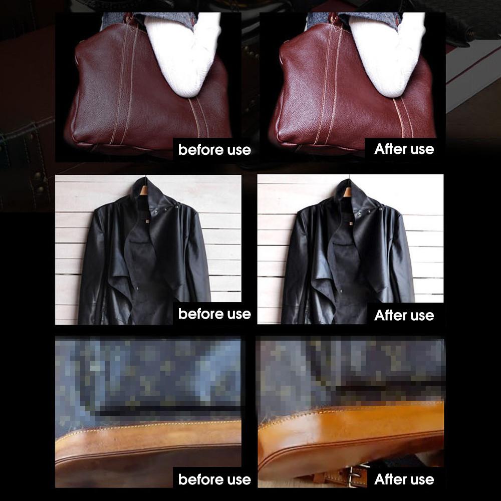 50 мл средство для ухода за лакокрасочным покрытием из кожи автомобиля, полировка, восстановление, чистящее средство, масло норки для чистки сидений и диванов автомобиля, паста против сухих трещин