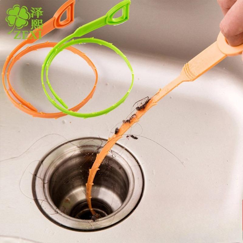 Hair Hair Cleaner, Sewer Through Toilet Dredger, Household Sink Anti-blocking Cleaning Hook
