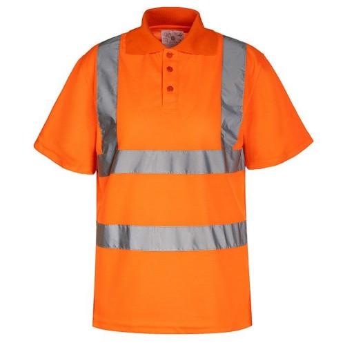 Korntex Mens Basic Liverpool Hi-Vis Polo Shirt