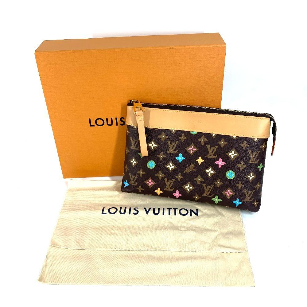 Louis Vuitton M83568 Monogram-Cragi Pochette-Voyage Souple bag pouch Clutch