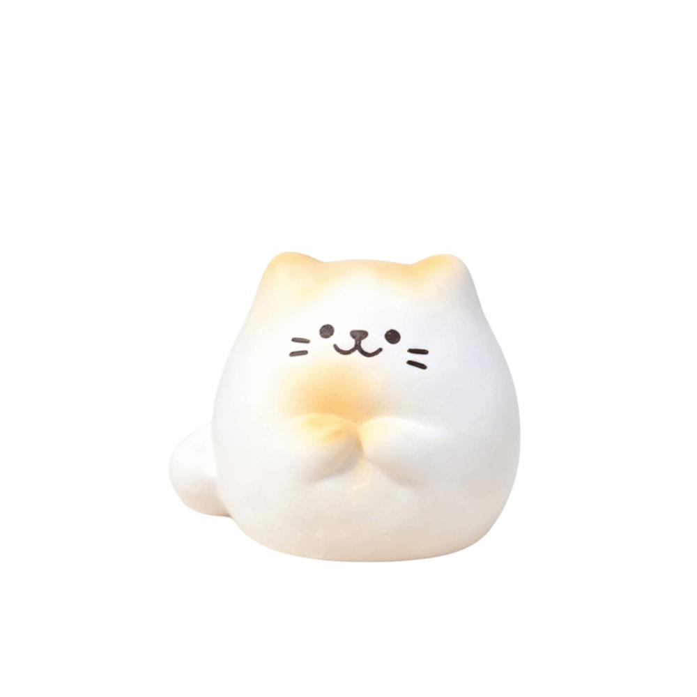 Wealth Cat Model Mini Resin Crafts Kawaii Animal Ornaments Cat Figurine Desktop Decoration