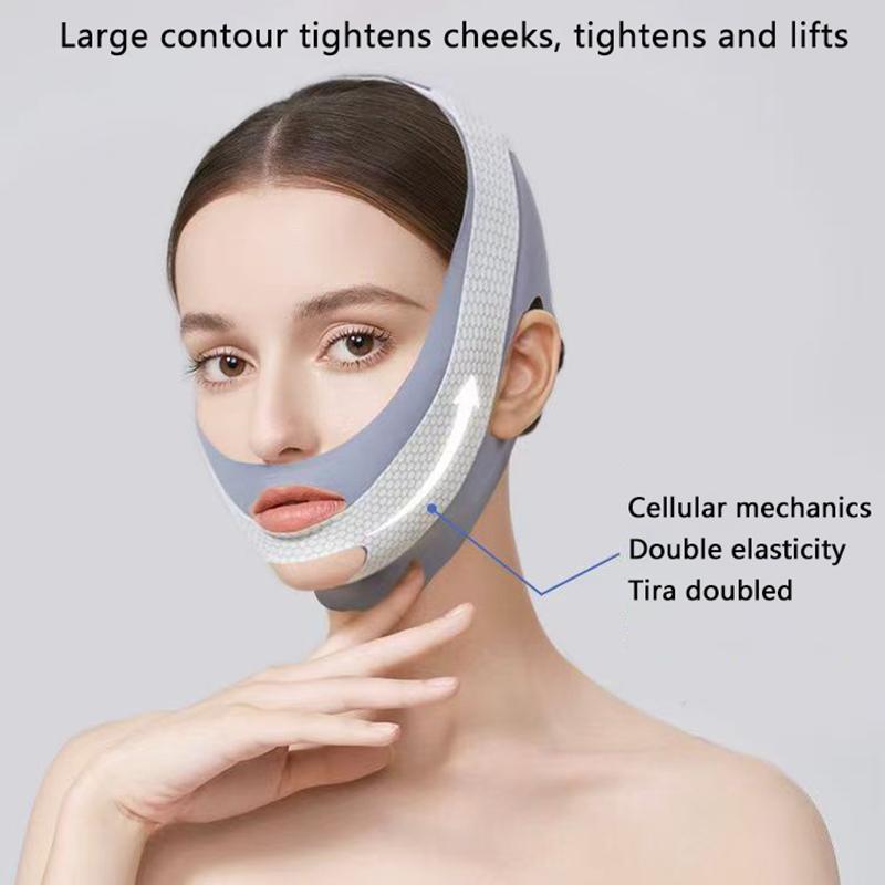 Подтяжка лица с помощью массажа Sleep Face V Shape Facial Slimming Band Relaxation Shape Lift Reduce Double Chorbridge Face Thinning Band Massage