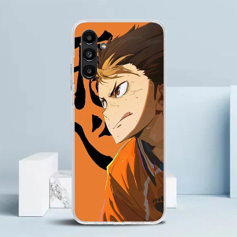 Чехол для телефона Haikyuu Oya Волейбол Аниме для Samsung Galaxy A17 A37 A57 A16 A15 A14 A13 A56 A55 A54 A53 A36 A35 A34 A33 A26 A25 A