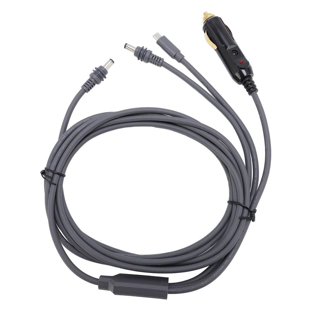 Satellite Power Cable Cigar Lighter Satellite DC Car Power Cable 18AWG DC Power Supply 12V-24V Car