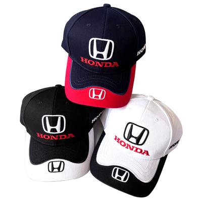 Honda Бейсболка с логотипом Унисекс Регулируемая Snapback Кепка Классическая Атрибутика для Автомобильных Фанатов