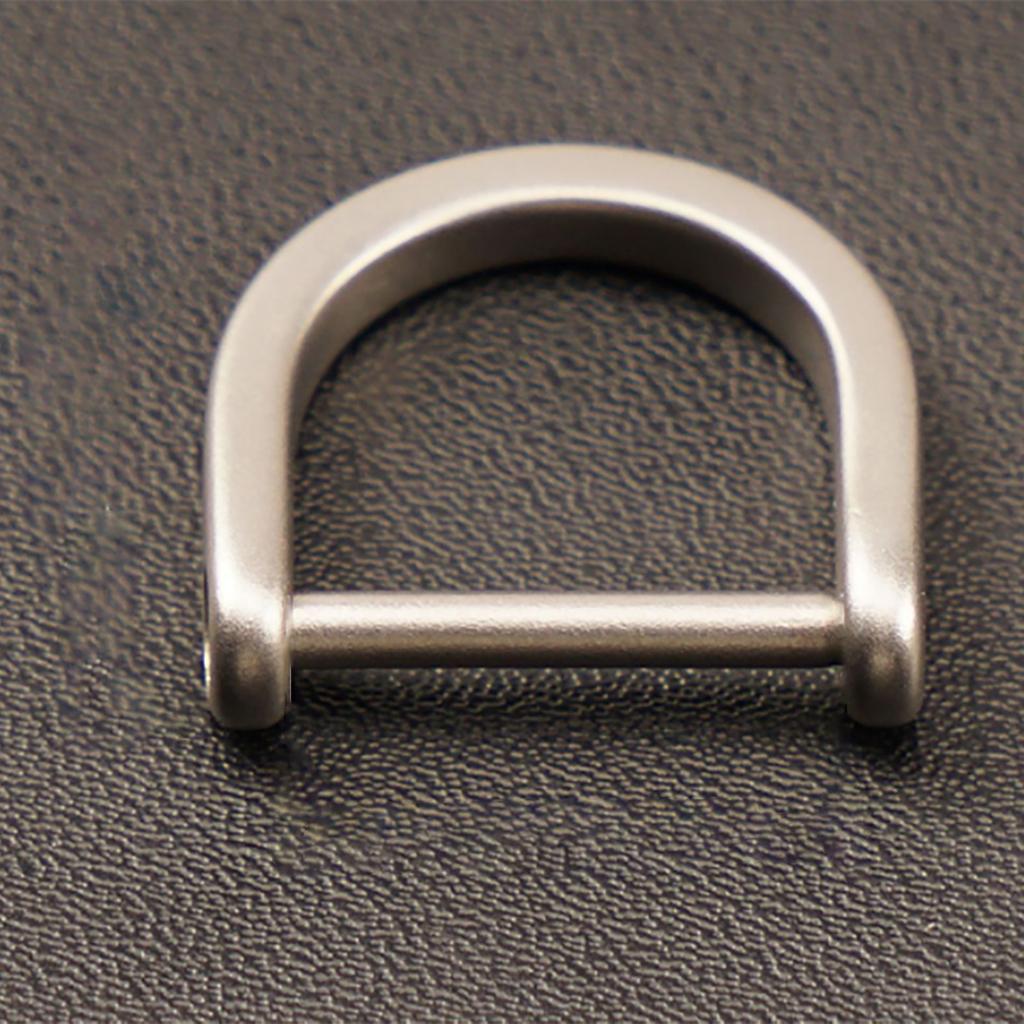 D Ring Clip D Ring Buckle Detachable U Shape Horseshoe D Buckle Clip D Ring Hoop Locking Shackle Horseshoe Screw D Ring