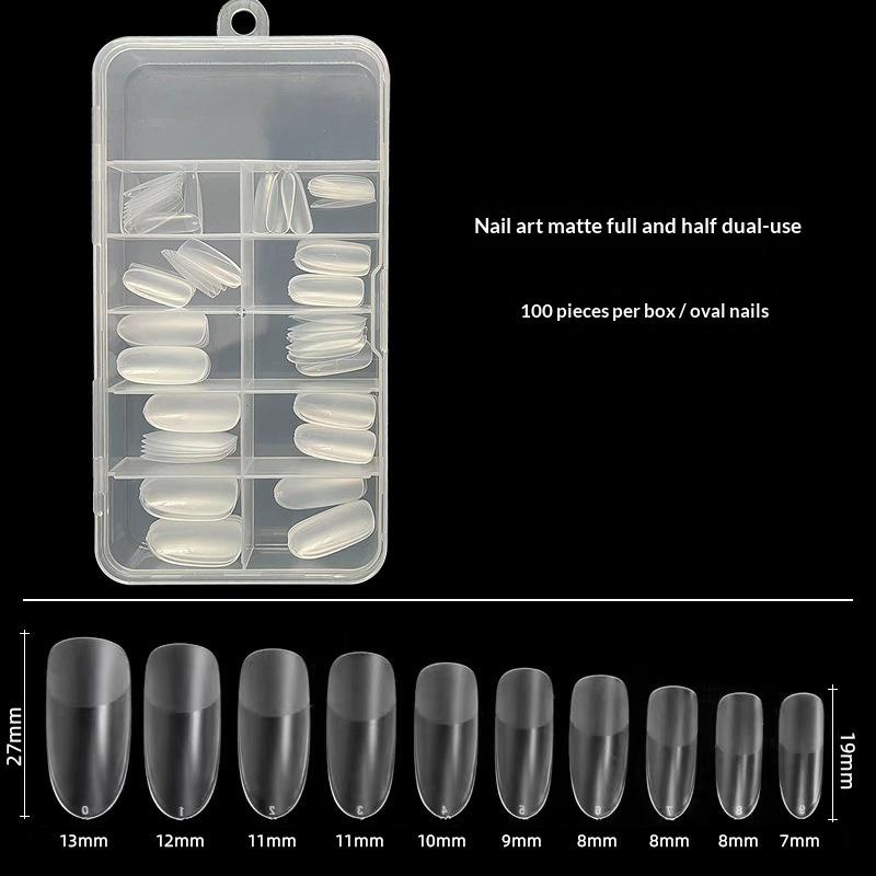 240pcs Sandwich Dual Nail Forms Coffin Nail Molds 15 Sizes Set for Salon Acrylic Gel Extension Manicure Tools