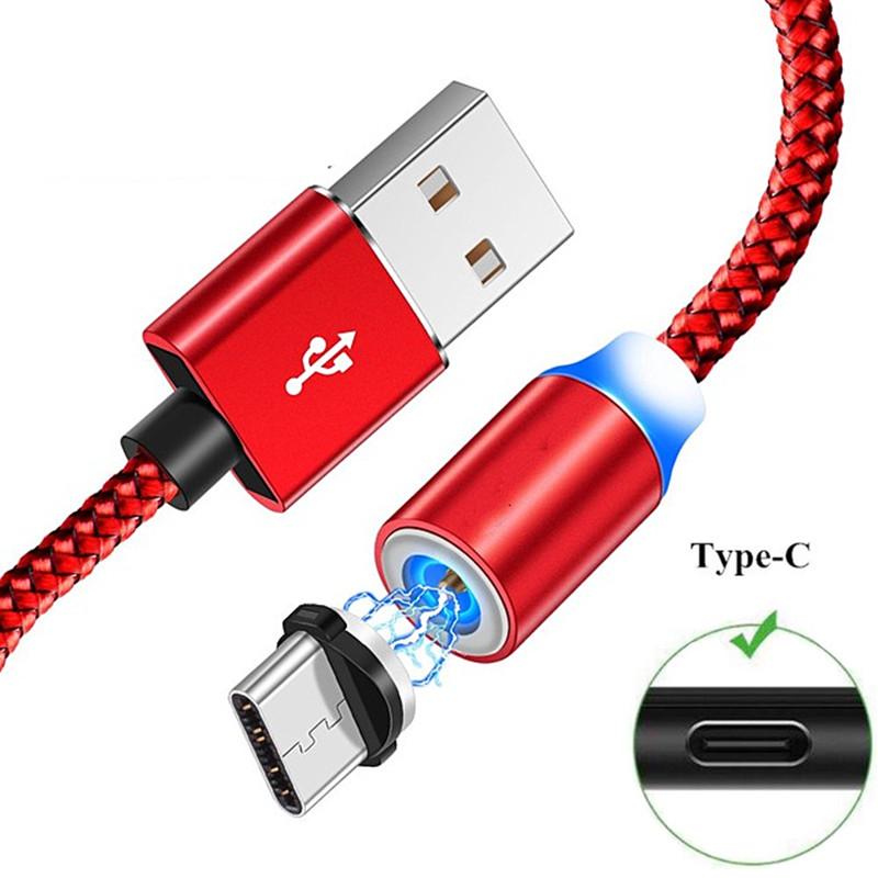 Magnetic Type C Micro USB Fast Charger Cable For Xiaomi 8 9 9T 10 Pro Redmi 6 7 7A 8 8A Note 7 8 QC 3.0 4 Port USB Phone Charger