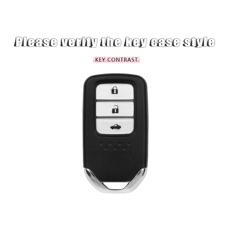 Чехол для автомобильного дистанционного ключа для Honda Accord 9 Crider City 2015 2016 HRV CRV Vezel Spirior Odyssey Civic Jade