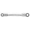 TONE Double Head Ratchet Box Wrench Width Across Flats 12 X 14 Mm HPRMFW-1214
