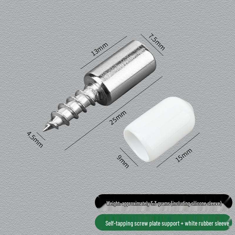 Самонарезающий винт полкодержатель для шкафа и стеклянного хранения