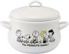 Toyoho PEANUTS Enamel Pot, White, 16cm, SNJ-2304