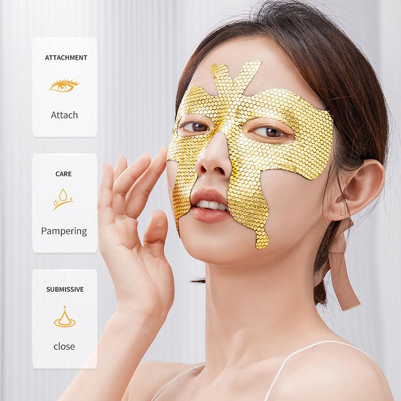 5-pack Gold Butterfly Eye Mask, Anti-wrinkle, Dark Circles, Lightening Fine Lines, Moisturizing Eye Mask