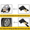 Brass Tyre Valve Adapter Inflatable Pump Valve Connector Tyre Inflator Clip Car Tire Air Chuck