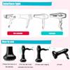 Universal Barbershop Hairdryer Diffuser Cover Black Curling Hair Dryercover Barber Hair Diffuser Salon Home Curly Styling Tools