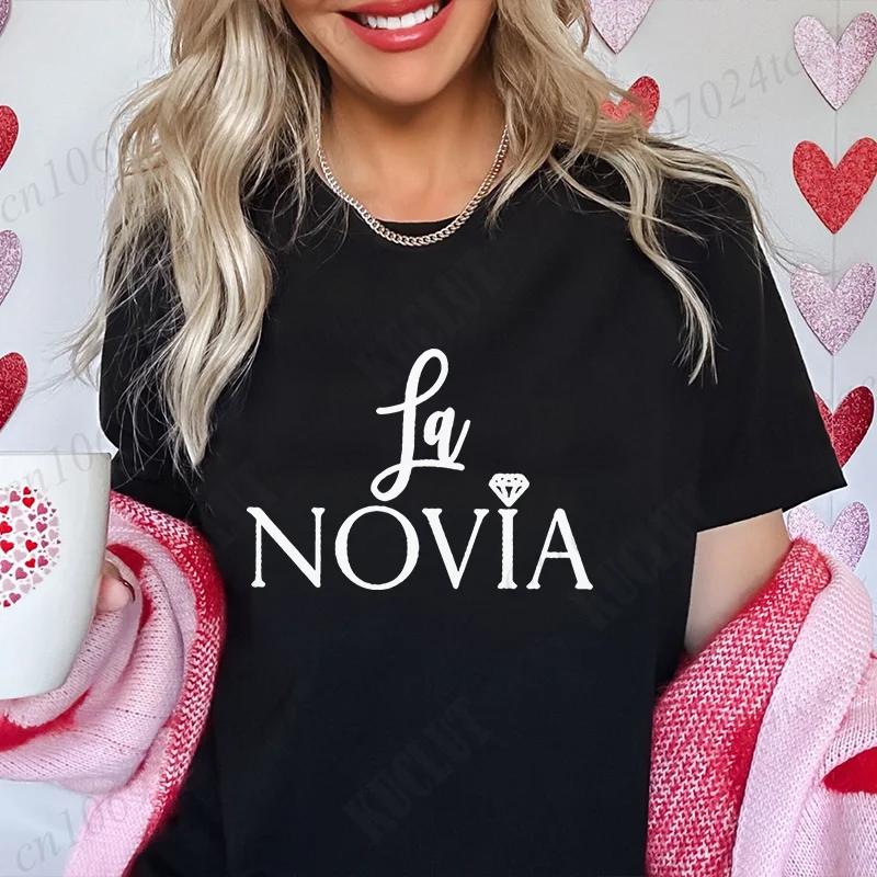 Футболка Team Bride Tribe, рубашка для девичника на испанском девичнике, топы для свадебной вечеринки, футболки с коротким рукавом для подружек невесты