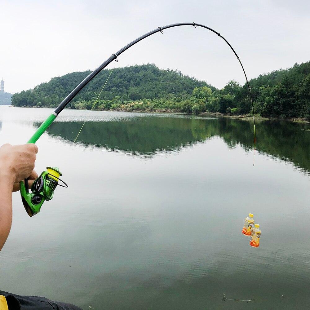 Carbon Fiber Telescopic Fishing Rod Short Sea Rods Spinning Rock FIshing Pole 1.8M 2.1M 2.4M 2.7M 3.0M