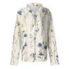 Women's Shirt Blouse Print Button Long Sleeve Casual Basic Shirt Collar Regular Top