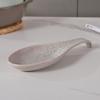European Style Ceramic Spatula Rest Anti-skid Texture Ladle Holder Utensils Holder  Easy To Clean