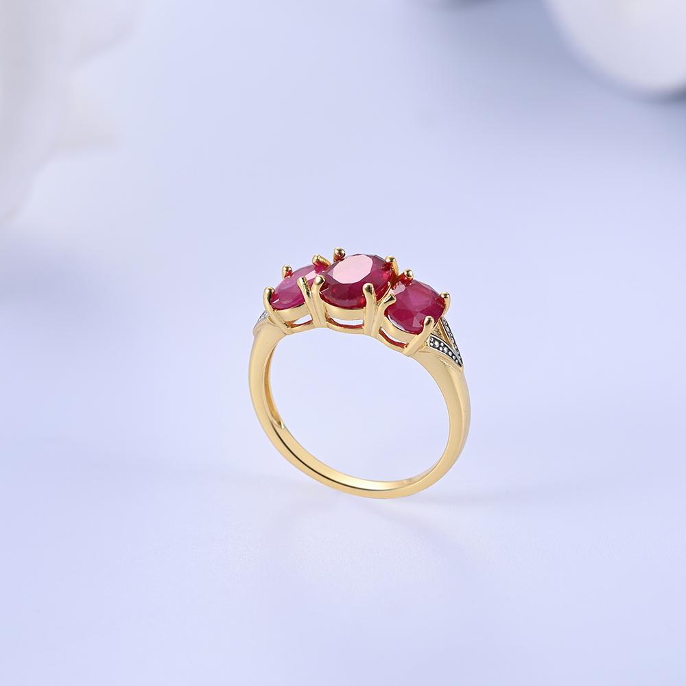 Редкое драгоценное женское кольцо с натуральным рубином, серебро 925 пробы, элегантный изысканный подарок на годовщину и помолвку