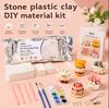 Пластилин, Глина, Глина для лепки DIY Набор материалов Ручная работа Мягкая полимерная глина Глянцевая масляная глина Гипсовая глина Ручная лепка Творческая глина