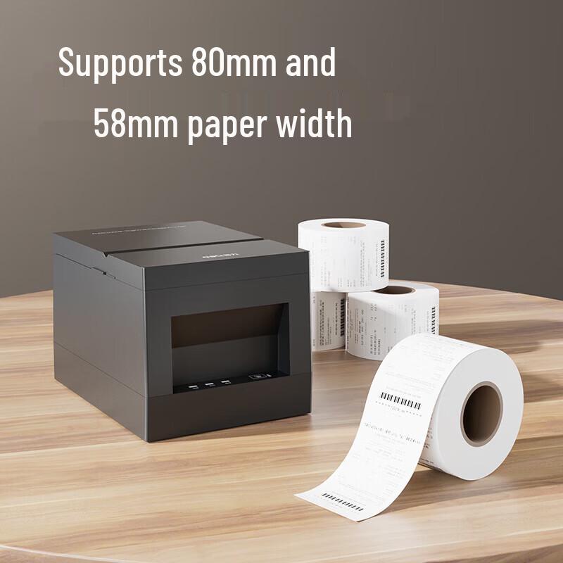 Deli DL-801PN 80-мм термопринтер чеков, штекер CN (адаптер в комплекте)