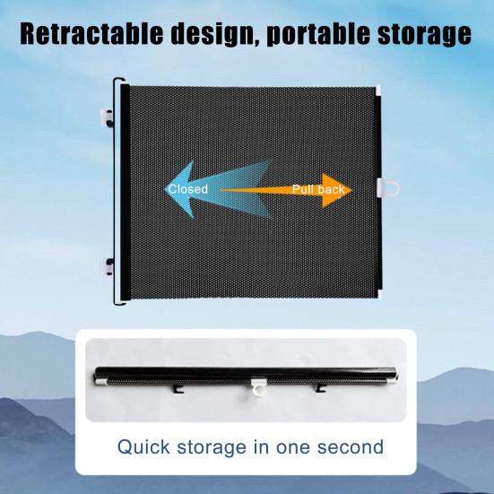 Yousheng Retractable Safety Gate расширяется до 49 дюймов в ширину, ограждение для щенков, ограждение для лестниц, дверных проемов, коридоров, сетчатые защитные ворота для детенышей кошек и собак