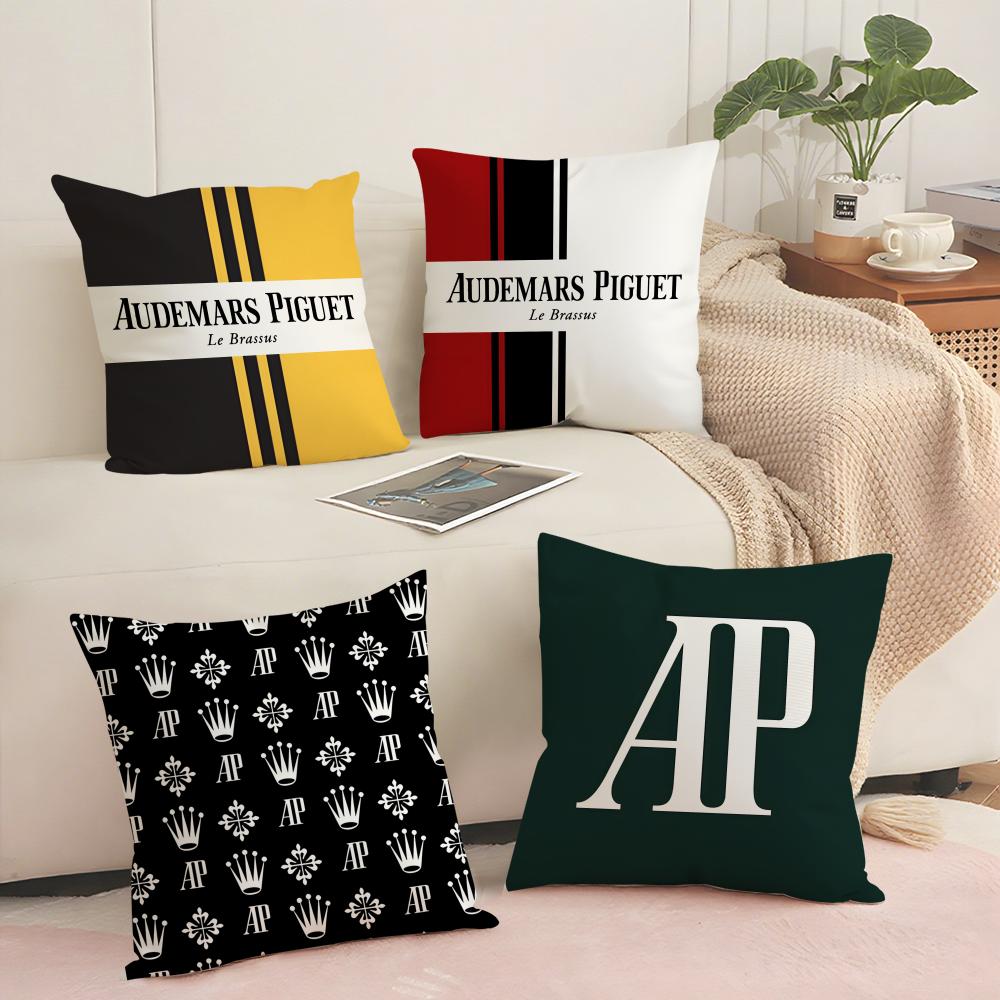 A-Audemars Piguet Cushion Cover Soft Short Plush Pillow Cover Smooth Cozy Texture Aesthetic Cushion Case Home Decor