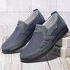 2024 Men's Polyurethane Cloth Shoes Old Beijing Cloth Shoes Wear Resistant, Lightweight, One Step Casual Shoes