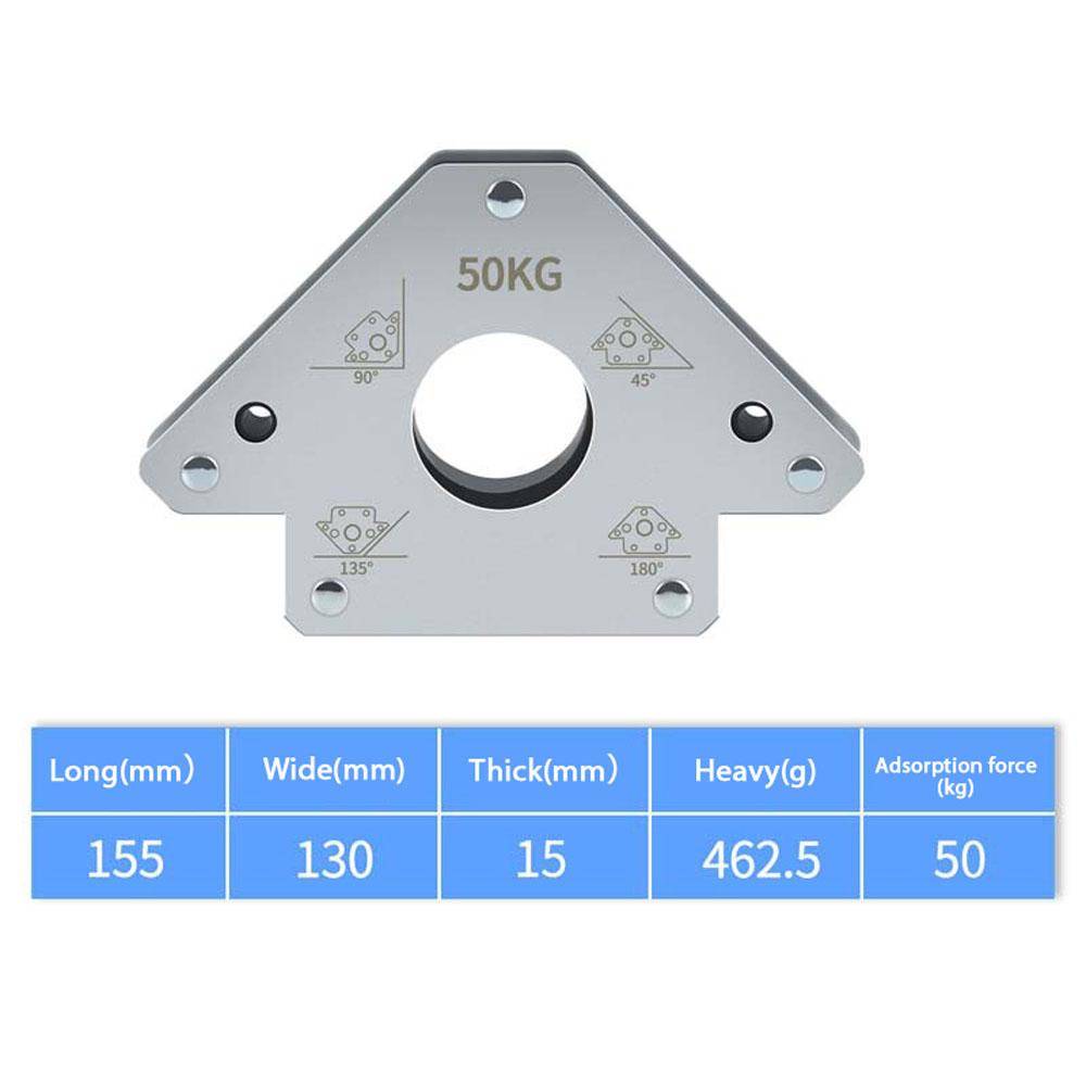 50 кг вспомогательные инструменты для электросварки, магнитный сварочный инструмент для позиционирования, электрический сварочный держатель