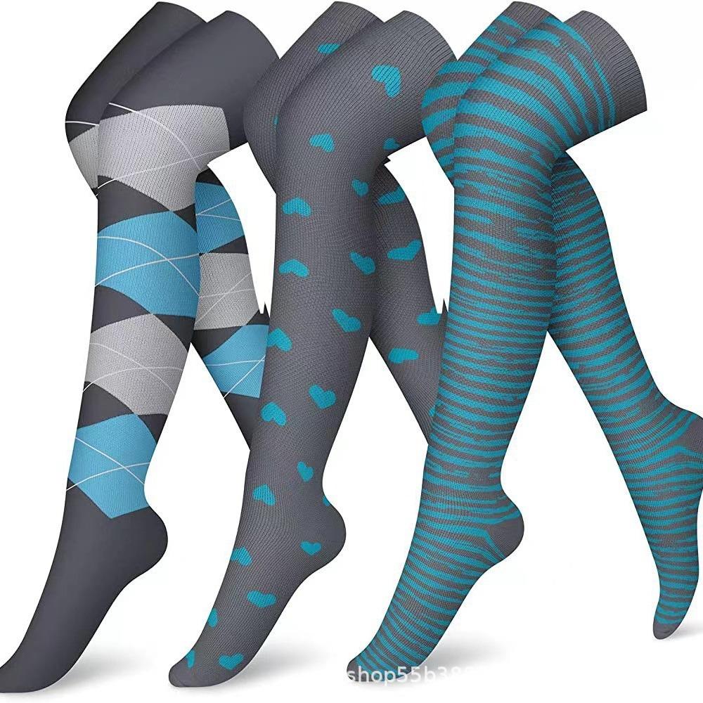 Outdoor Stretch Socks, Over-Knee Pressure Socks, Sports Running And Riding Stockings, Compression Socks