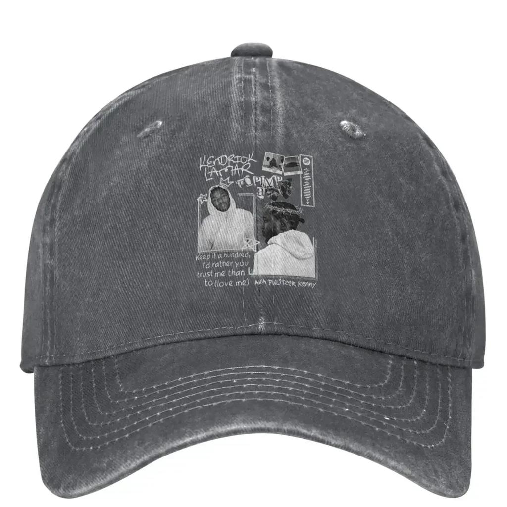 Kendrick Lamar Baseball Cap Pop Rapper Outdoor Sun Hot Sale Hip Hop Dad Hats Unisex Men Fashion Sunscreen Baseball Caps