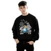 Disney Mens Alice In Wonderland Flowers Sweatshirt