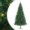Artificial Christmas Tree with 300 LEDs Stand Green 300 cm