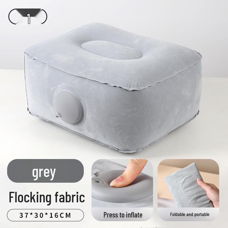 Надувная подушка для сиденья на концерте для миниатюрных девушек - Портативный уличный табурет и подставка для ног