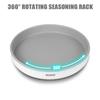 Fruit Cosmetic Storage 360 Rotation Seasoning Storage Rack Multifunction Rotating Tray 25/30CM Kitchen Organizer Anti-slip
