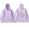 Sam and Colby Xplr Ghost Print Hoodie Men Women Retro Long