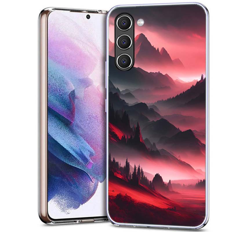 Чехол для телефона «Горный Лес» для Samsung A16 A26 A36 A56 A17 A37 A57 A07 A06 A02S A12 A22 A32 A52S A72 Galaxy A70 A50S A71 A51 A31