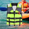 Спасательный жилет для взрослых, полиэтиленовая пена, устойчивый к пятнам полиэстер, надежная посадка, регулируемые застежки на ремнях безопасности, спасательный жилет для водных видов спорта, катания на лодках