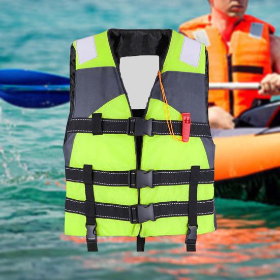 Спасательный жилет для взрослых, полиэтиленовая пена, устойчивый к пятнам полиэстер, надежная посадка, регулируемые застежки на ремнях безопасности, спасательный жилет для водных видов спорта, катания на лодках