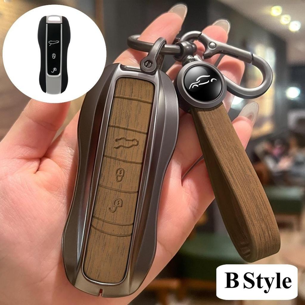Для Porsche Panamera Cayenne Cayman Macan Boxster 911 9ya 971 Shell Protection Fashion Metal Remote Car Key Case Cover